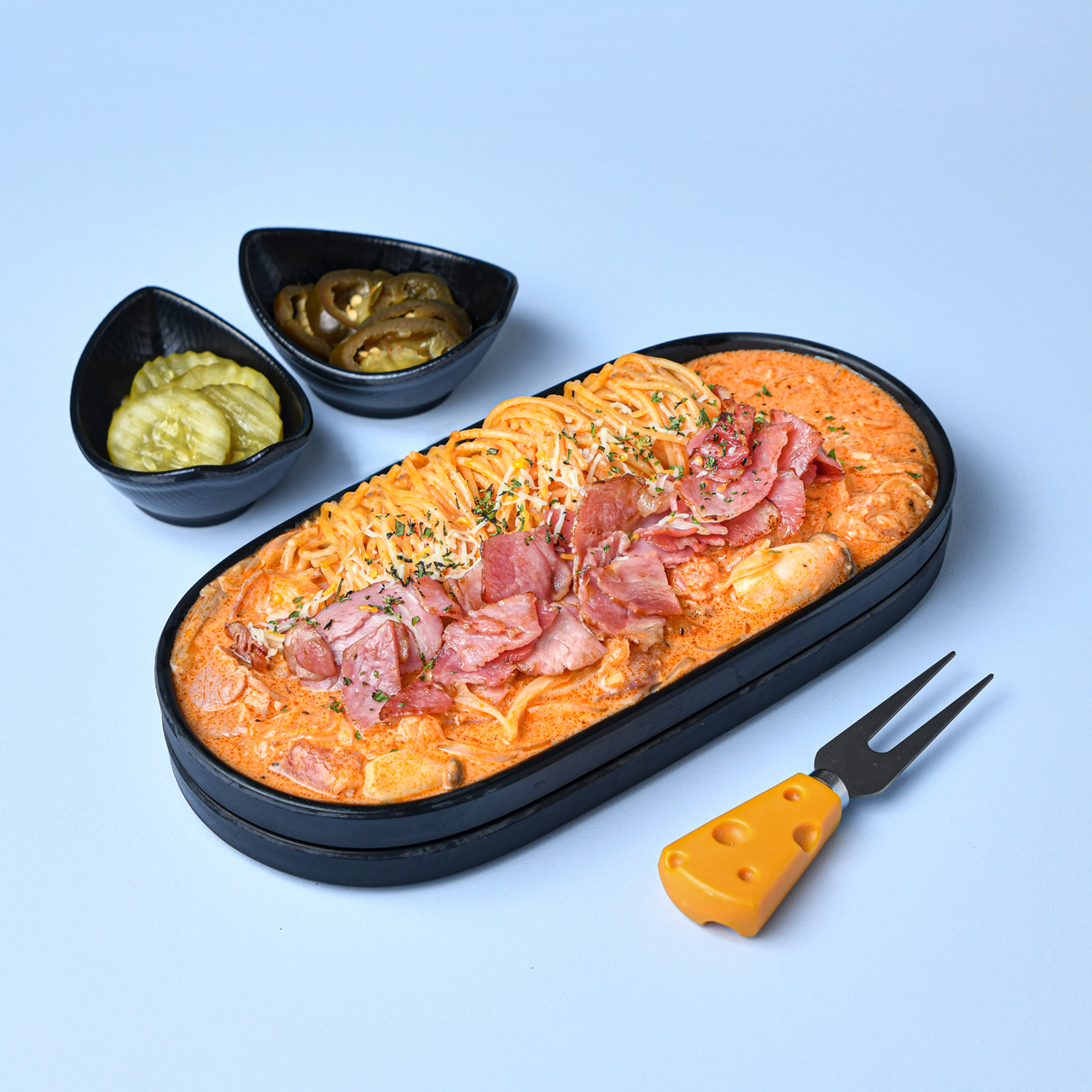베이컨 로제 파스타