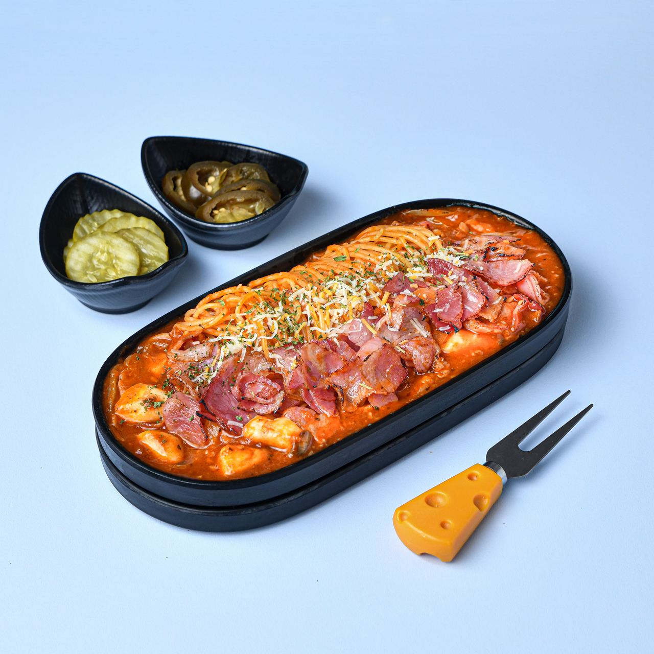 베이컨 토마토 파스타