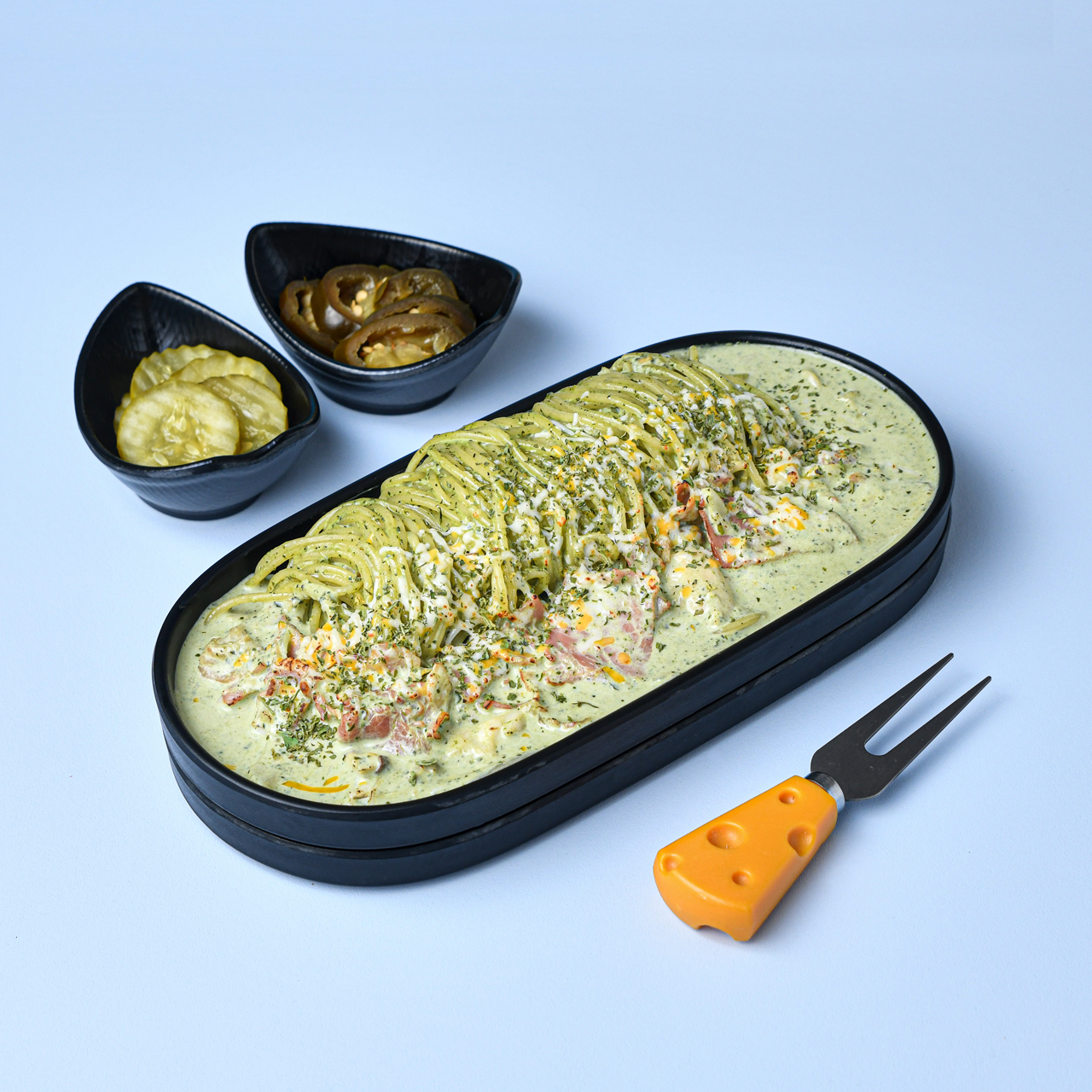 바질크림파스타