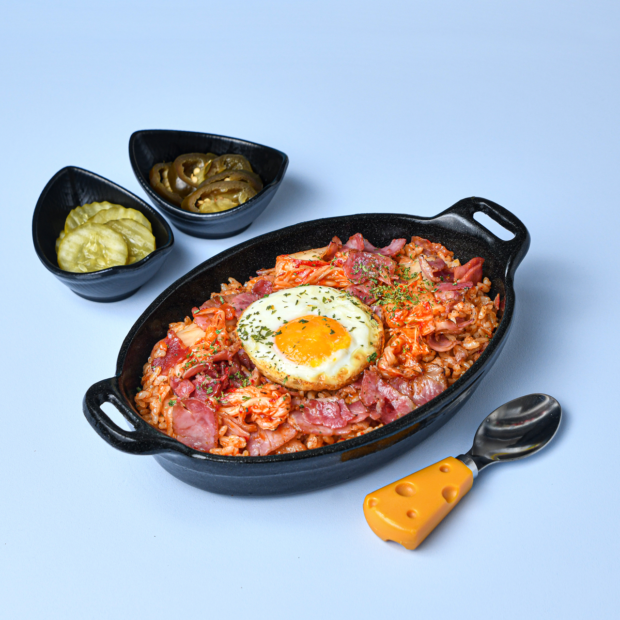 김치 베이컨 필라프
